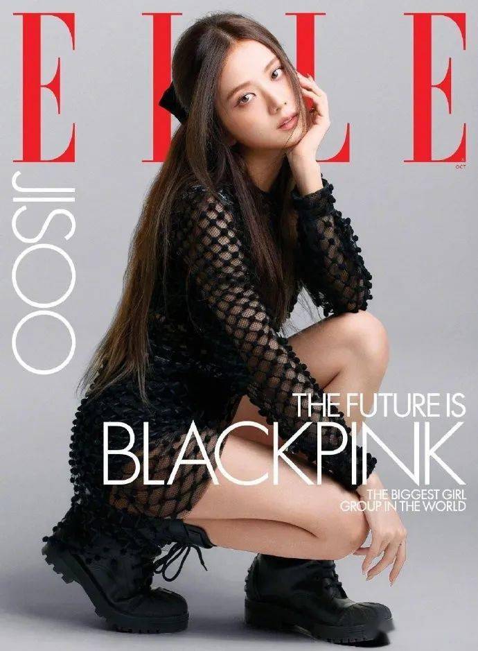 韩女团登上《ELLE》美版10月刊封面，第一个登封的女团！ 明星搭配 第1张