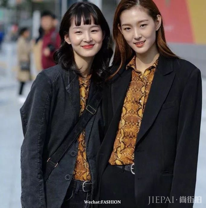 首尔时装周街拍 超多好看又会穿的小姐姐 街拍 第1张