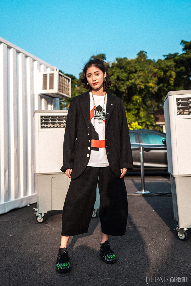 教科书级别！Dover Street Market新加坡成立一周年活动现场街拍合集！ 街拍 第1张