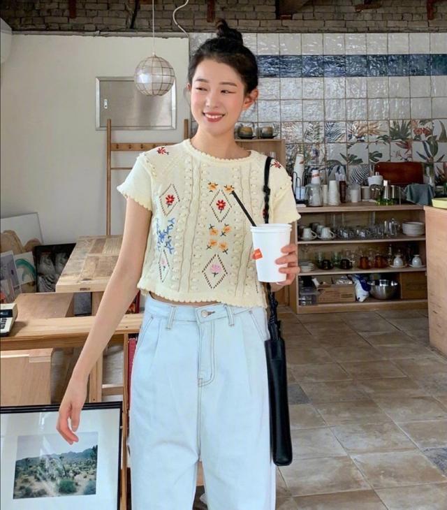 超级治愈的甜美风穿搭舒适休闲又不失时尚，时尚潮人都爱这样穿 穿搭 第2张