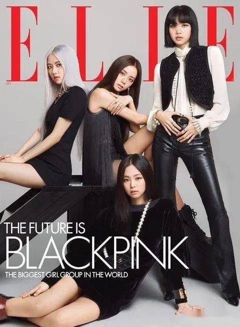 韩女团登上《ELLE》美版10月刊封面，第一个登封的女团！ 时尚 第1张