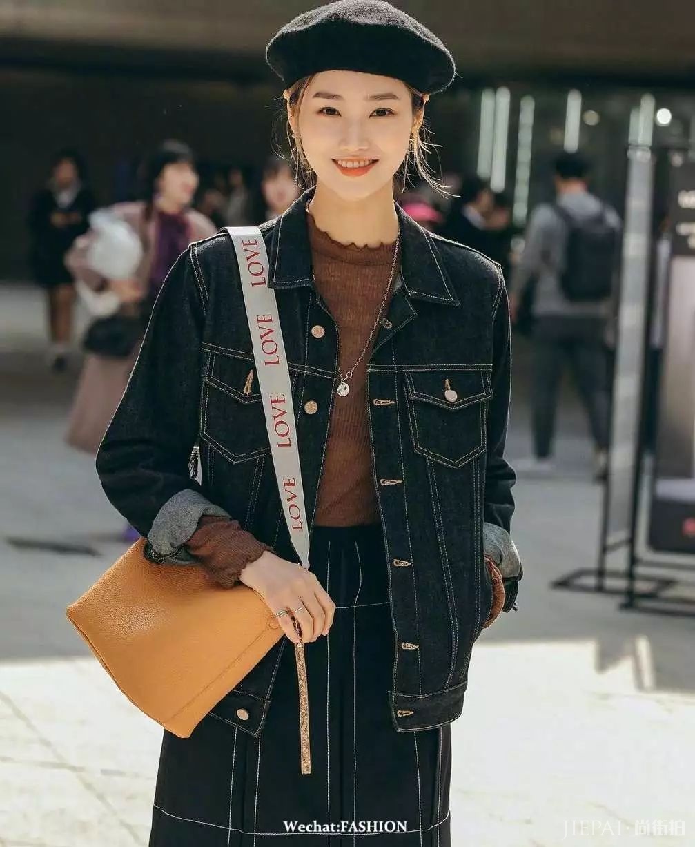 首尔时装周街拍 超多好看又会穿的小姐姐 街拍 第4张