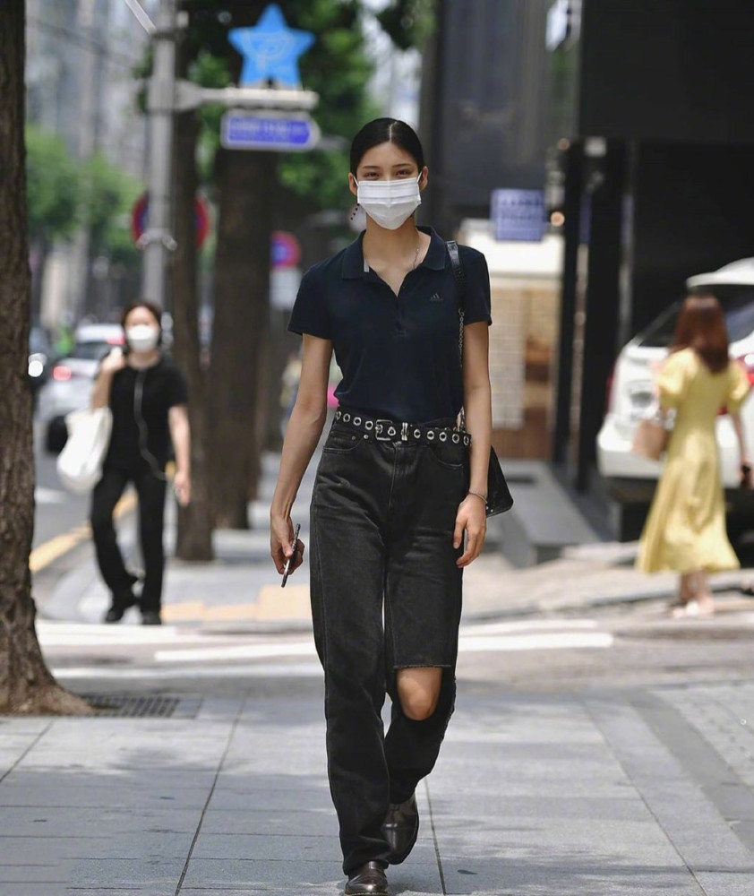 韩国INS风街拍合集，简约清爽助你变身行走的画报 街拍 第4张