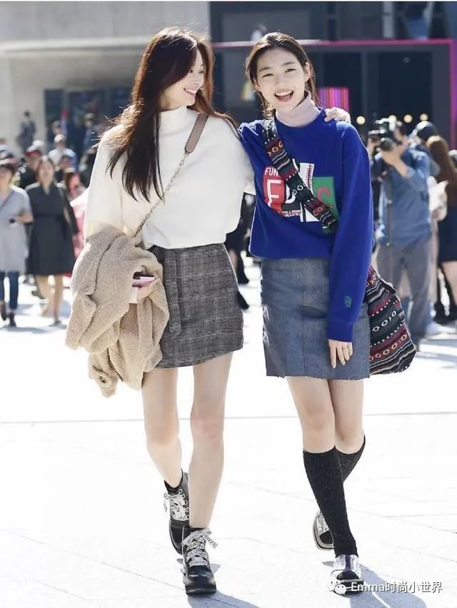 2020早秋韩国街拍，常见的3款单品搭配凸显不一样的“韩流”时尚 街拍潮人 第2张