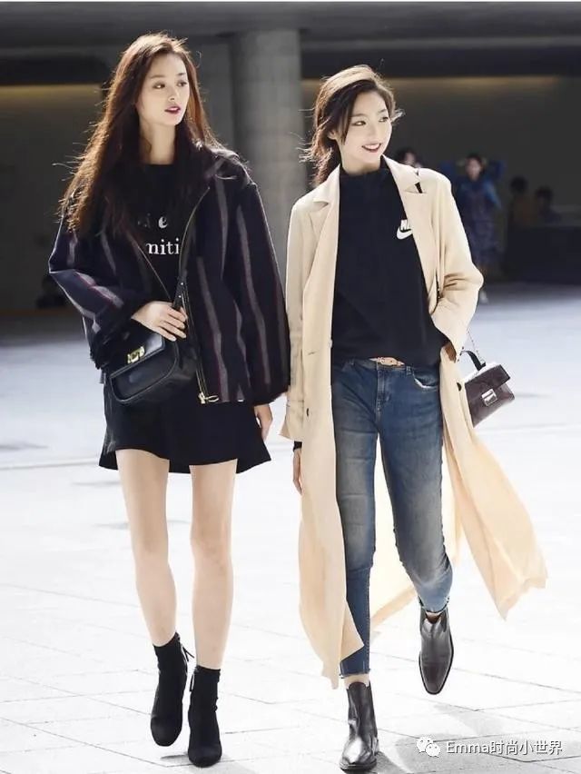 2020早秋韩国街拍，常见的3款单品搭配凸显不一样的“韩流”时尚 街拍潮人 第4张