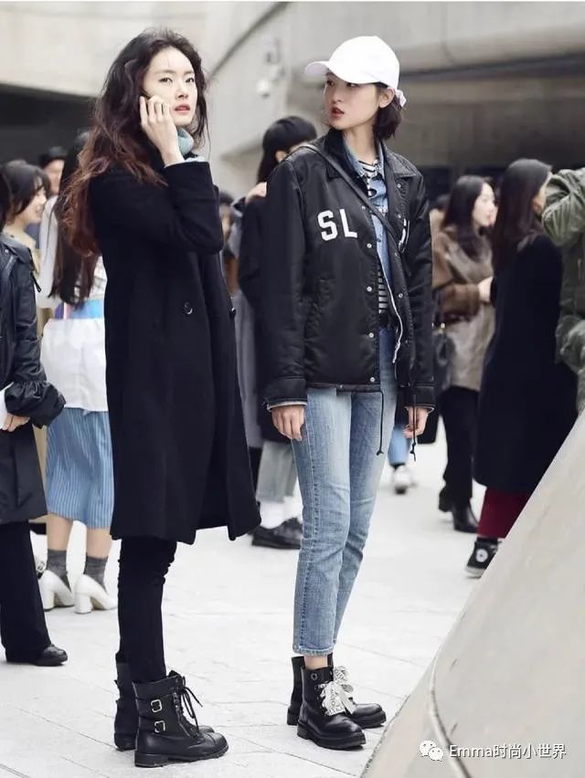 2020早秋韩国街拍，常见的3款单品搭配凸显不一样的“韩流”时尚 街拍 第2张