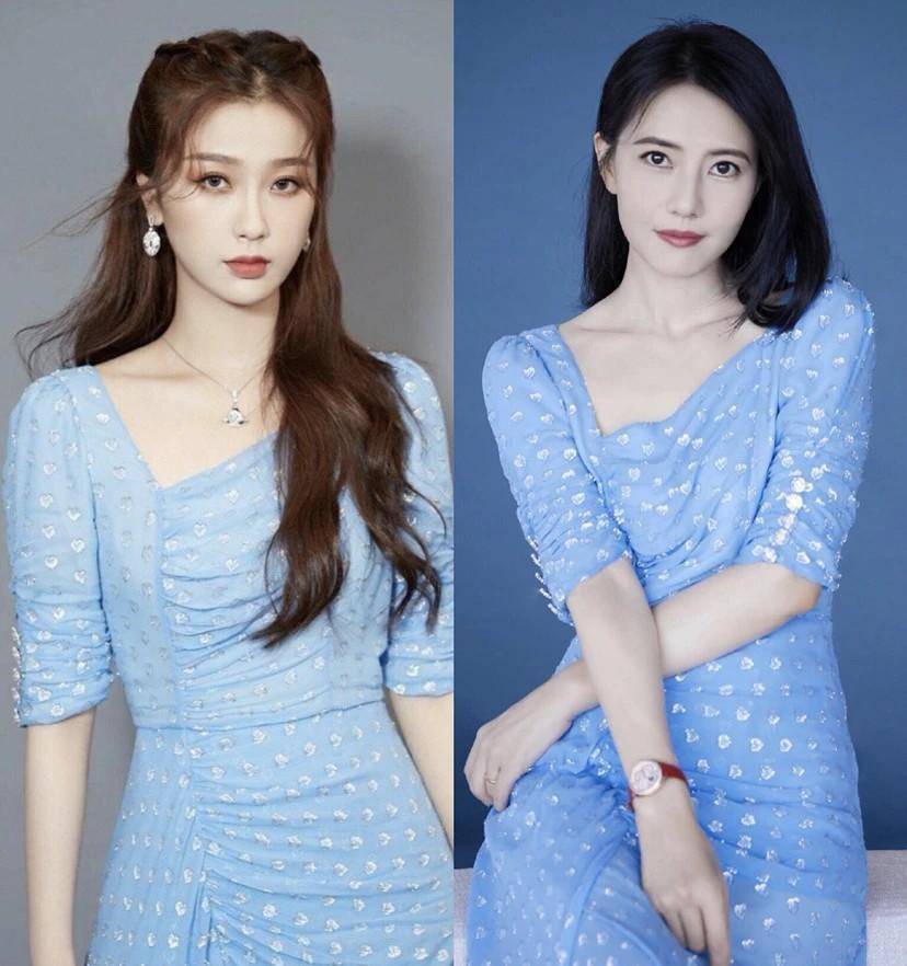 撞衫定输赢，谁丑谁尴尬？姜贞羽孔雪儿、杨幂唐嫣撞衫，谁更美？ 时尚 第6张