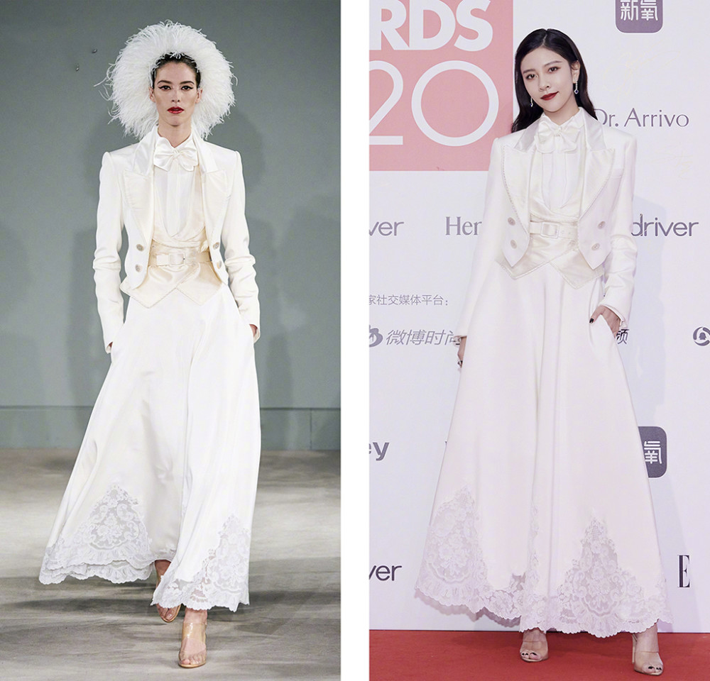 红毯上黑白两重天，杨幂、唐嫣、娜扎、王霏霏怎一个美字了得 时尚 第12张