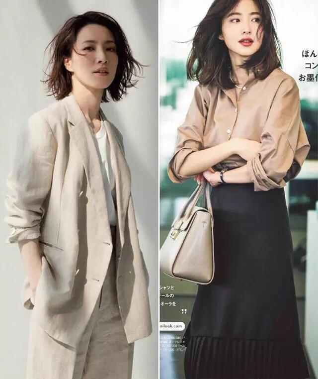 轻熟女性不再刻意“装嫩”，试试“茶艺”简约穿搭，精致有气质 穿搭 第2张
