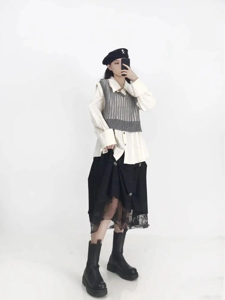 黑白灰“很单调”？只要了解这三点，从内到外都散发着高级感 穿搭技巧 第2张