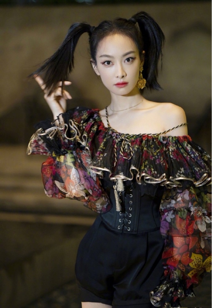 鞠婧祎日系风造型好显嫩！双马尾加分太多 健康 第4张