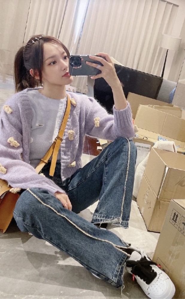 程潇的刘海可爱秀气，没刘海的时候又大方干练，简直就是小仙女 时尚 第2张