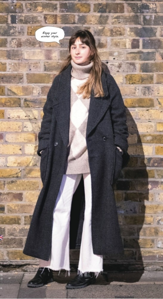 巴黎街头少女冬季穿搭保暖又时髦！简约的款式搭配精致还好看 街拍潮人 第4张