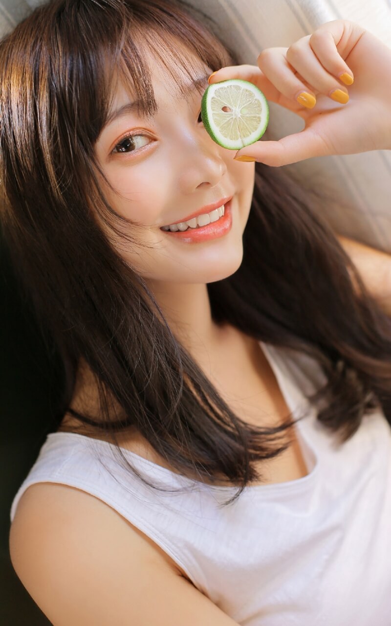 清凉夏日美女和茶艺术图片写真 美女图片 第1张