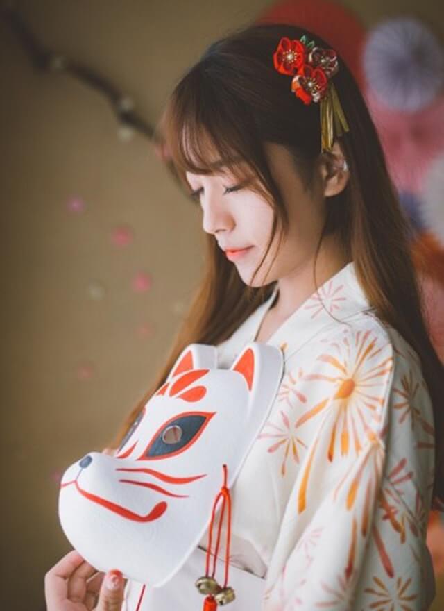 日式和服美女优雅气质室内图片写真 美图 第1张