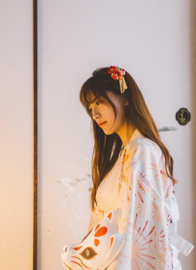 日式和服美女优雅气质室内图片写真 美图 第1张