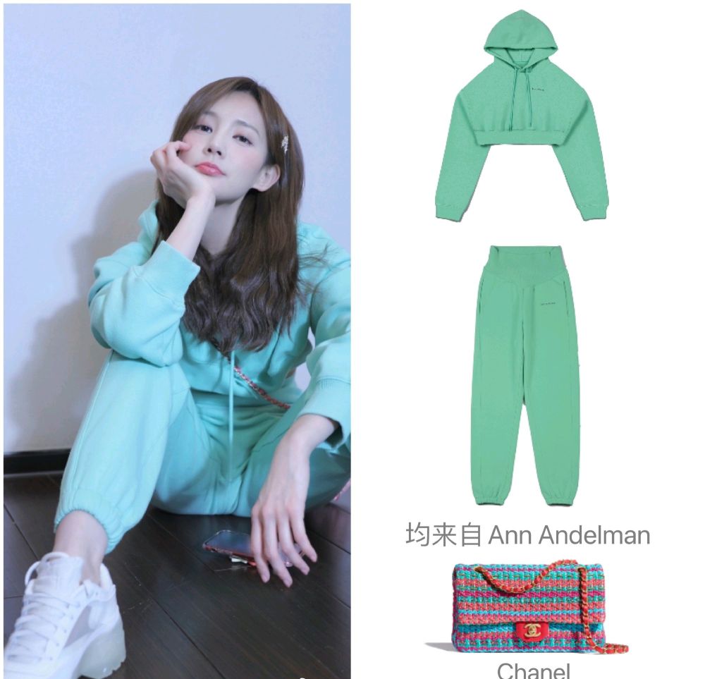 李一桐用颜色穿出元气少女感，也太显嫩了 时尚 第5张
