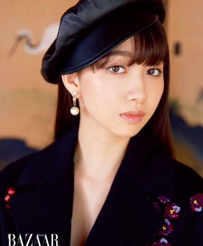 日本美女明星木村心美时尚复古写真图片集 明星搭配 第1张