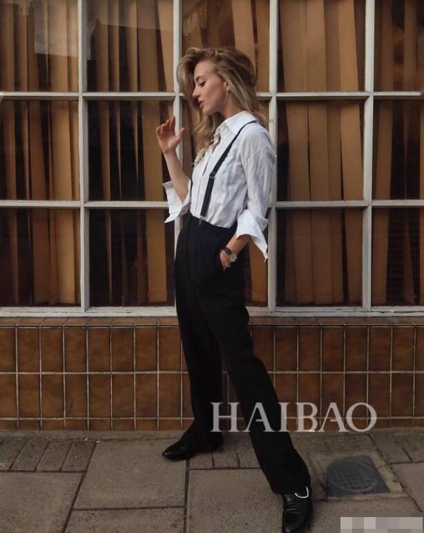 小个子女生怎样穿背带裤才显好看？ 穿搭 第2张