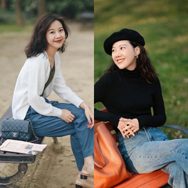 春天出门时怎么穿时髦？试试这3组穿衣公式，不挑年龄还显气质 穿搭 第4张