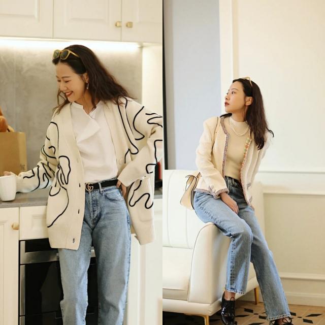 春天出门时怎么穿时髦？试试这3组穿衣公式，不挑年龄还显气质 穿搭 第3张
