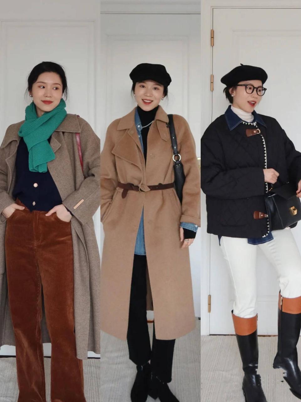 30+的女人别错过，初冬“氛围感”穿搭太美了，慵懒大方又俏皮 穿搭 第5张