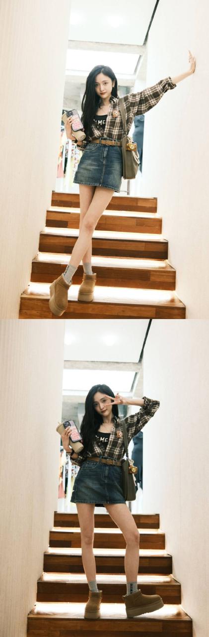 杨超越吴宣仪同框超靓丽！两大美女惊艳迷人魅力十足 时尚 第4张