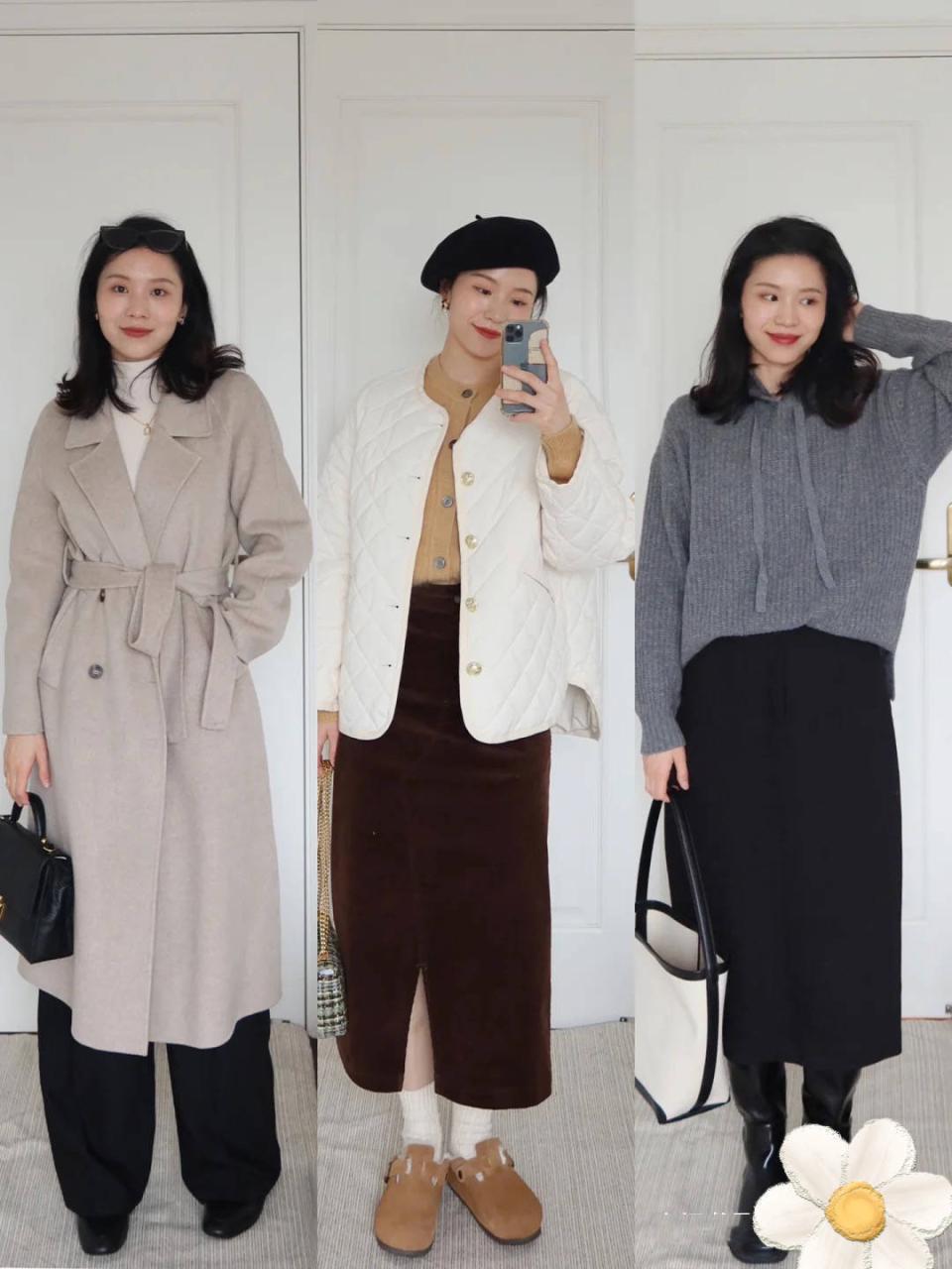 30+的女人别错过，初冬“氛围感”穿搭太美了，慵懒大方又俏皮 穿搭 第9张