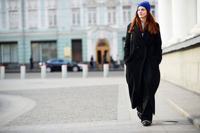 来自寒冷雪国的神秘魅力：看俄罗斯10月时尚街拍 街拍潮人 第6张